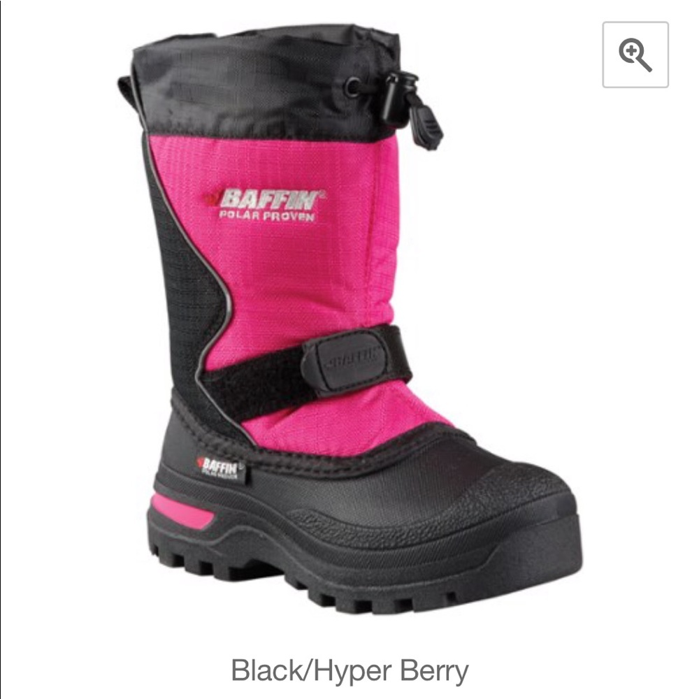 Toddler girls Baffin snow boots size 5